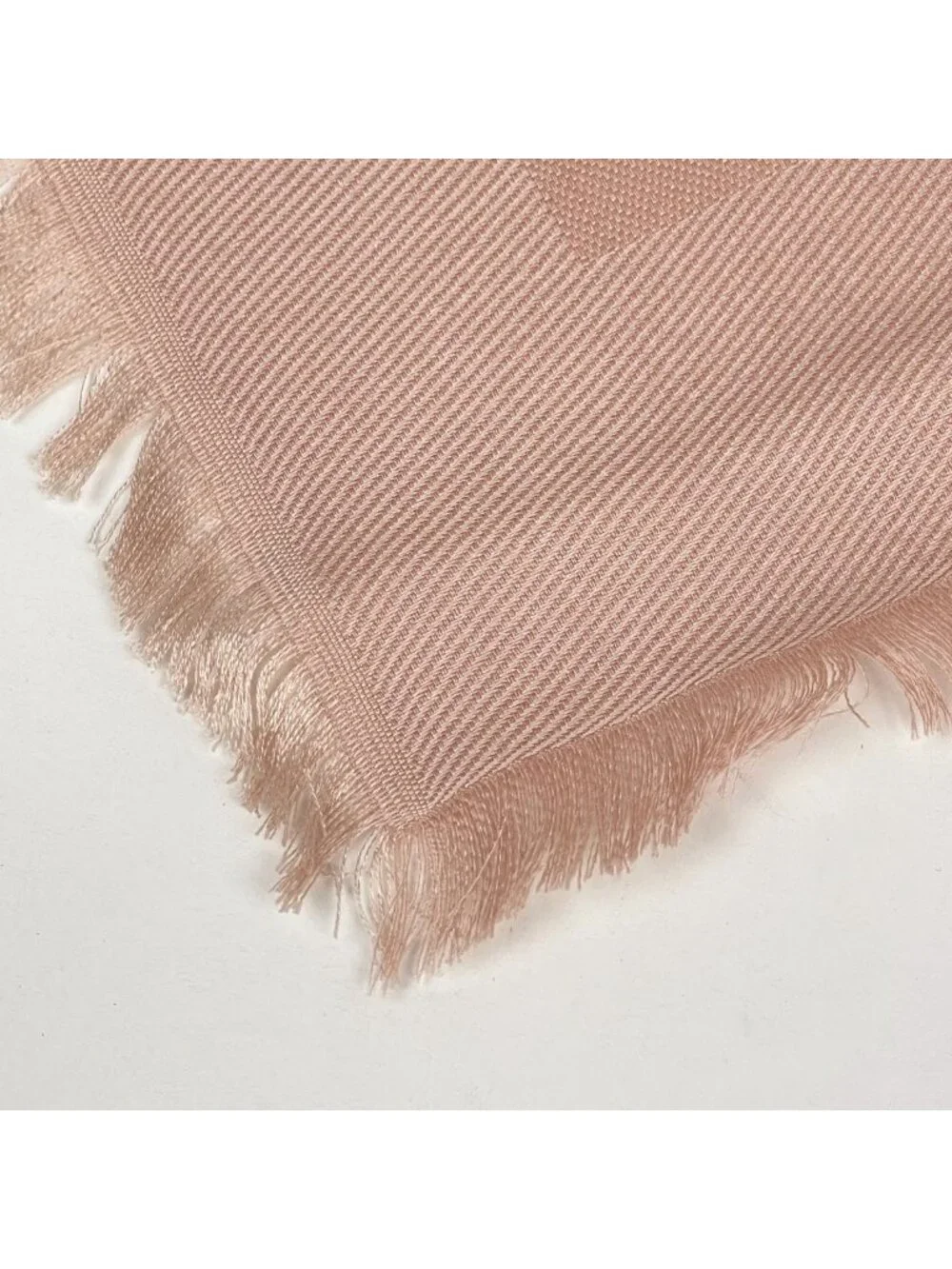 Louis Vuitton Monogram Shawl Silk Wool Pink Scarf